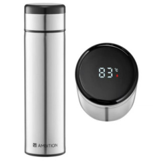 Butelka termiczna 420ml Indi srebrna 42192